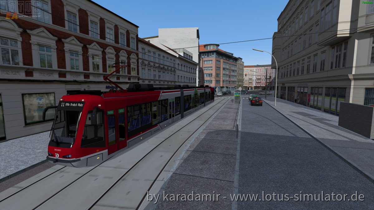 OZMT-17M in Vienna on tram route 11.