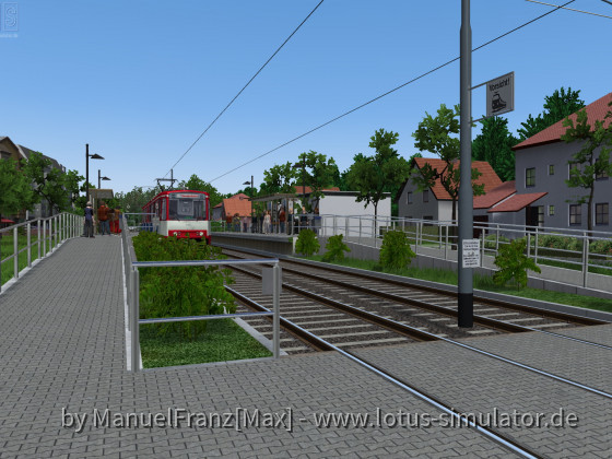 Die Stadtbahn in Altstedt
