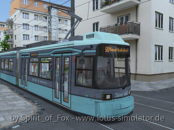 Firmenlackierung im neuen Glanz: Silver Wolf