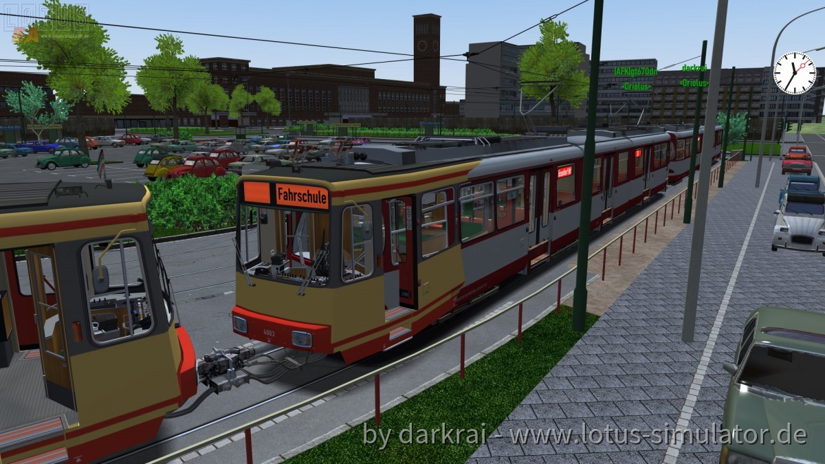 Wenn die Fahrschule mal zuviel Kontakt mit dem Planbetrieb haben will