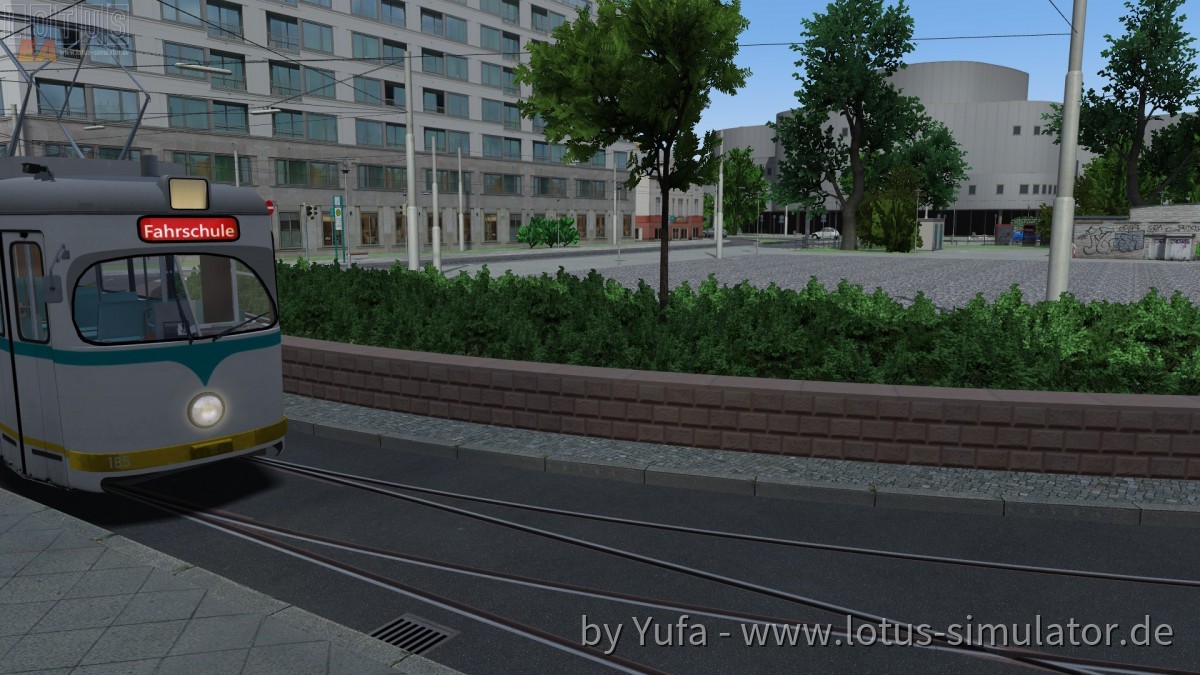 Der Platz von der anderen Seite