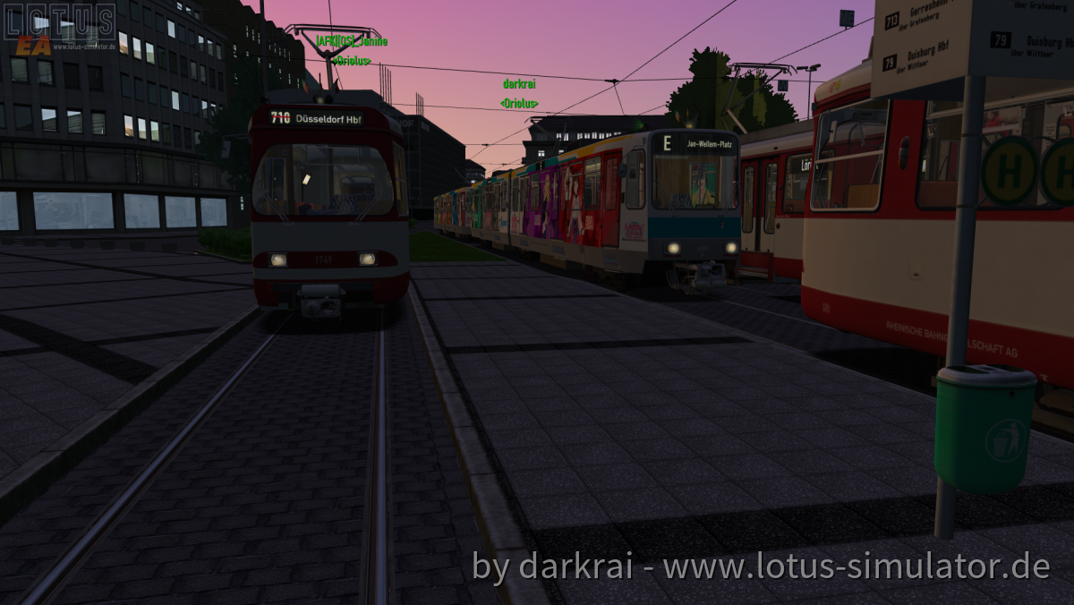 Stau am Jan-Wellem-Platz