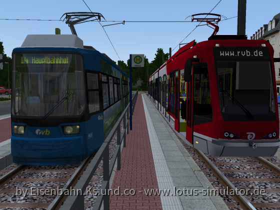 Testfahrt in Rheinhausen