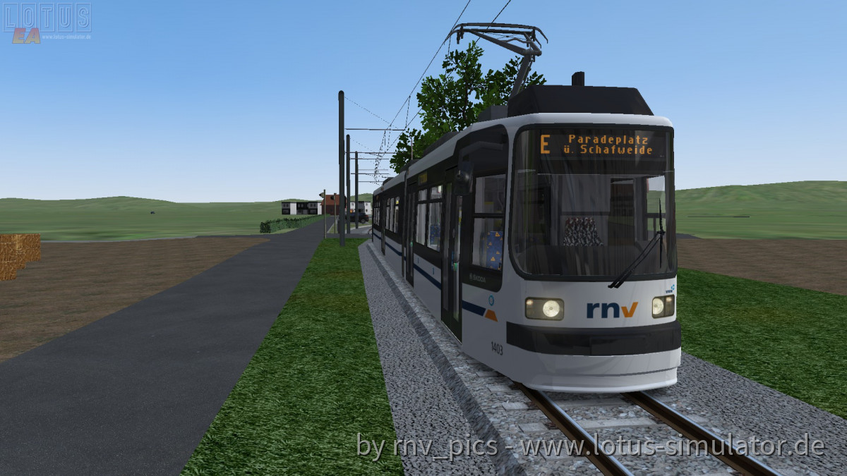 Skoda Forcity-Smart | Rhein-Neckar-Tram repaint | GT6N