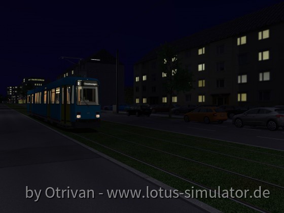 Testfahrt in der Holländischen Straße