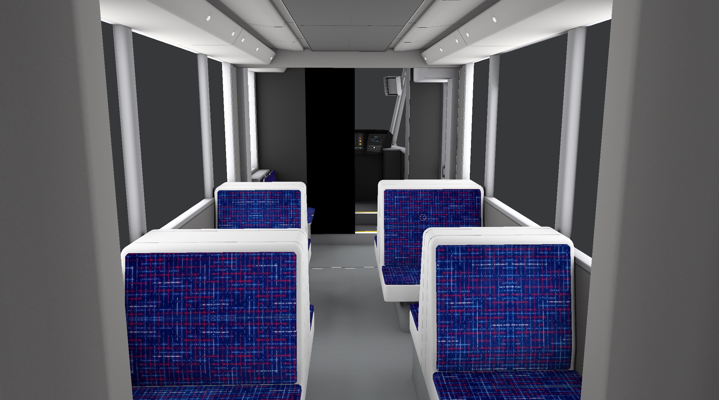 Tramlink Innenraum - LOTUS-Simulator