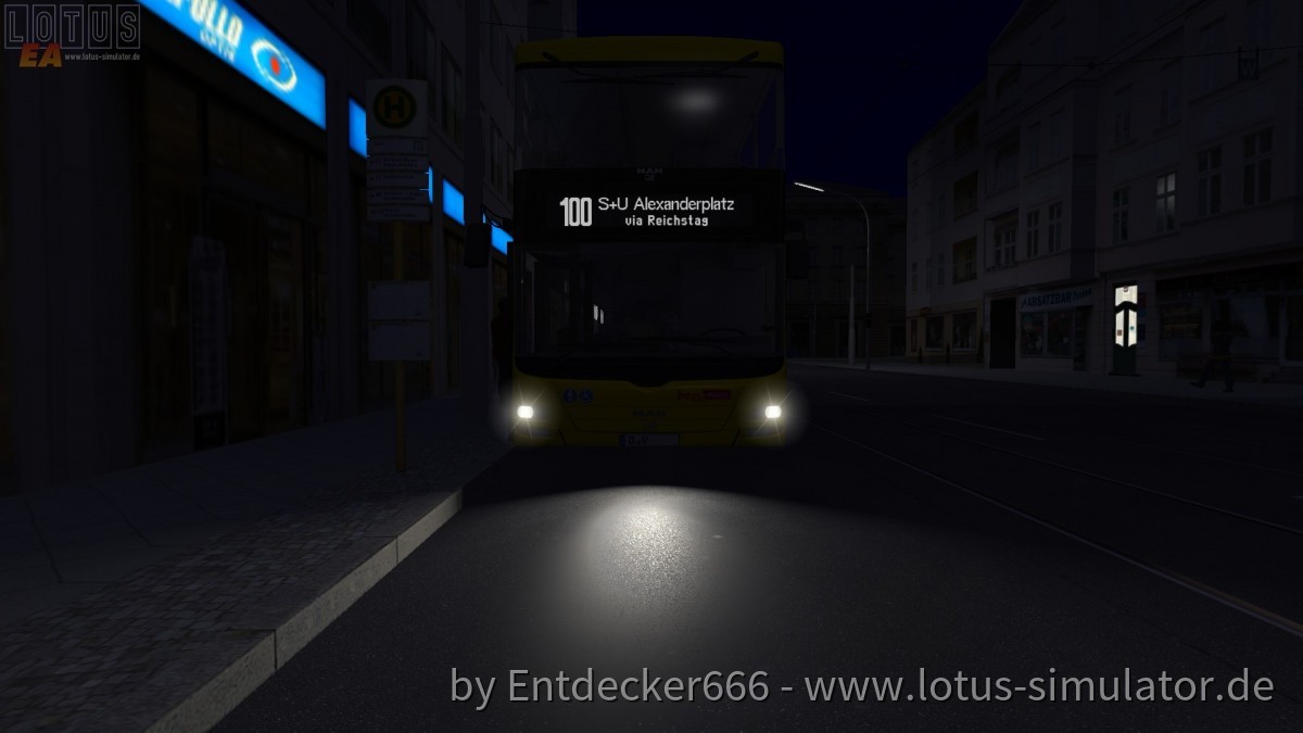 Berliner LED-Matrix im Einsatz