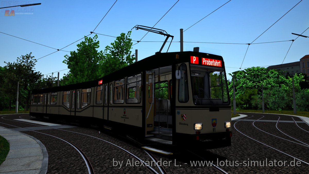 Wagen 91 zurück aus Nürnberg