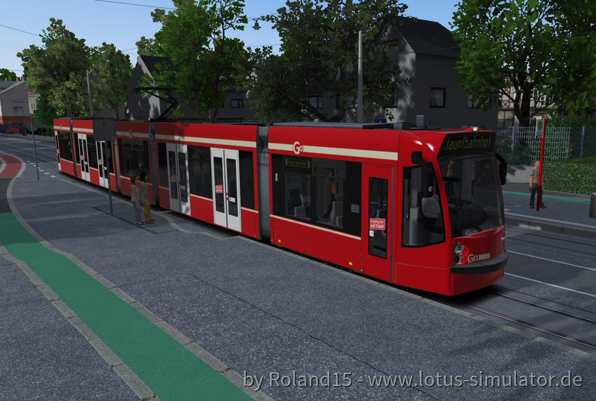 Combino im eleganten Gewand