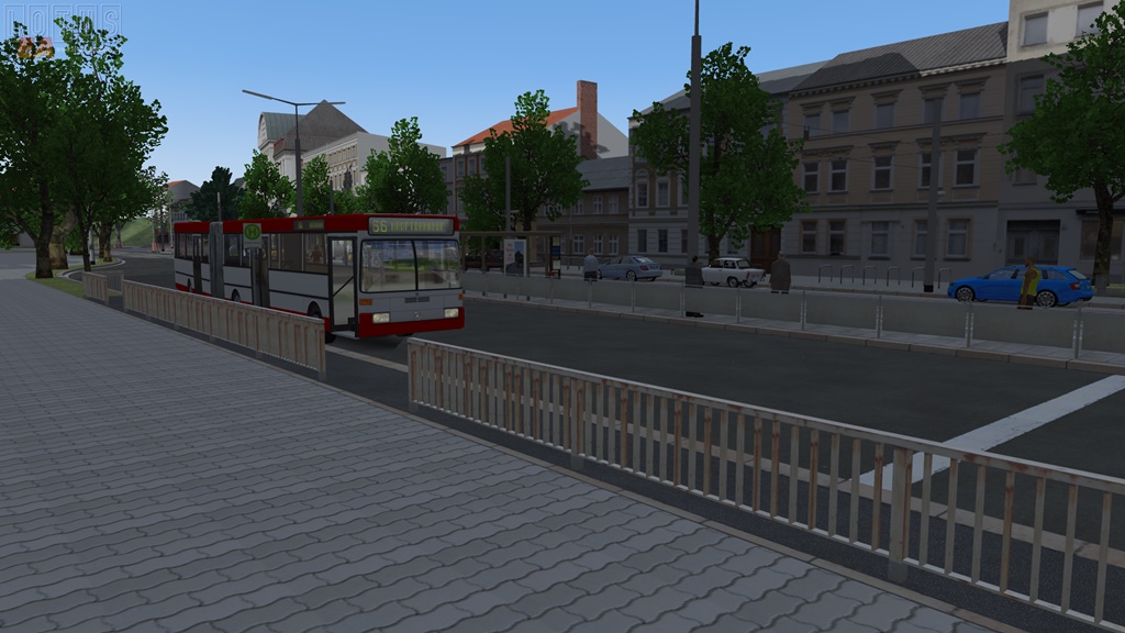 cruising down the city of Thalstett....