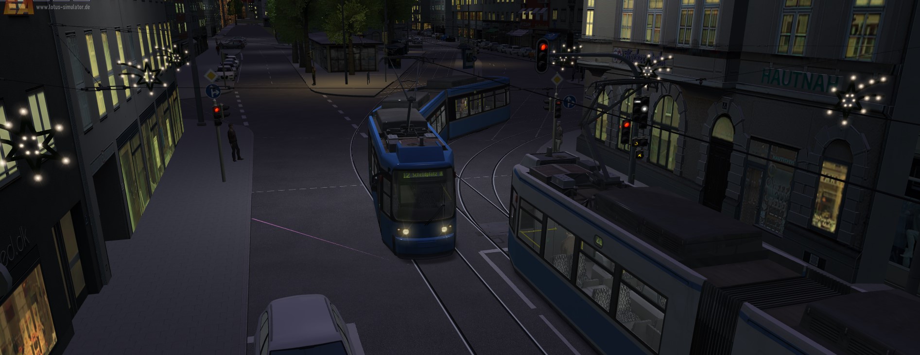 Die Weihnachts-Deko hat Einzug erhalten