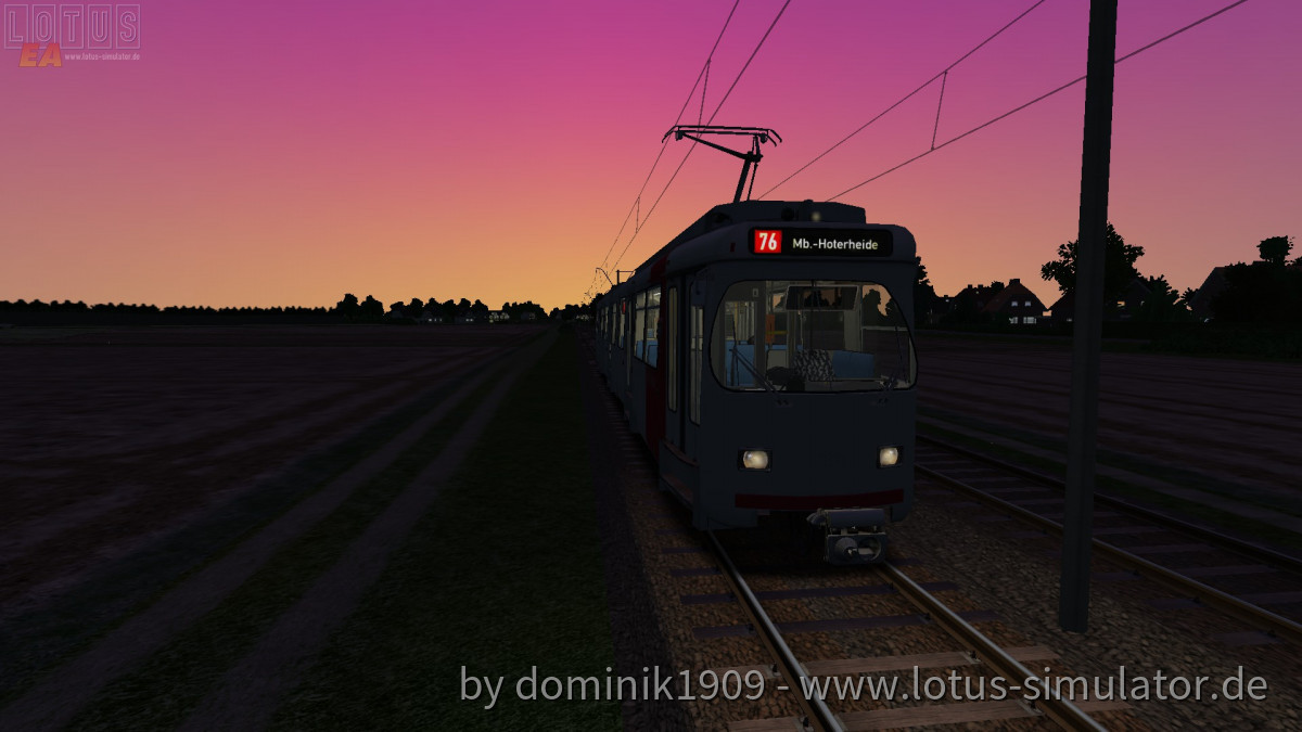 Sonnenaufgang in Düsseldorf