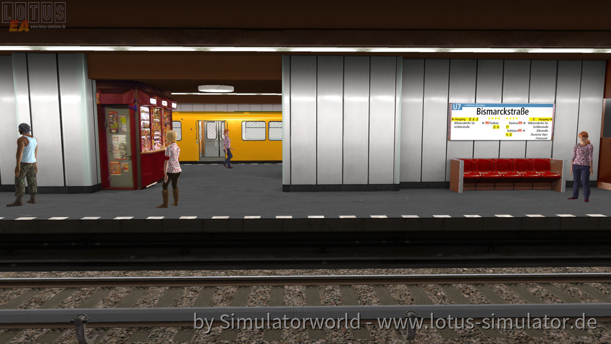 Ein F79 Einheit auf der U7
