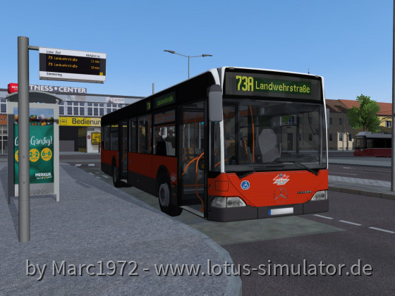 Wien - Simmering - Schwechat - 73A in Simmering am S- und U-Bahnhof
