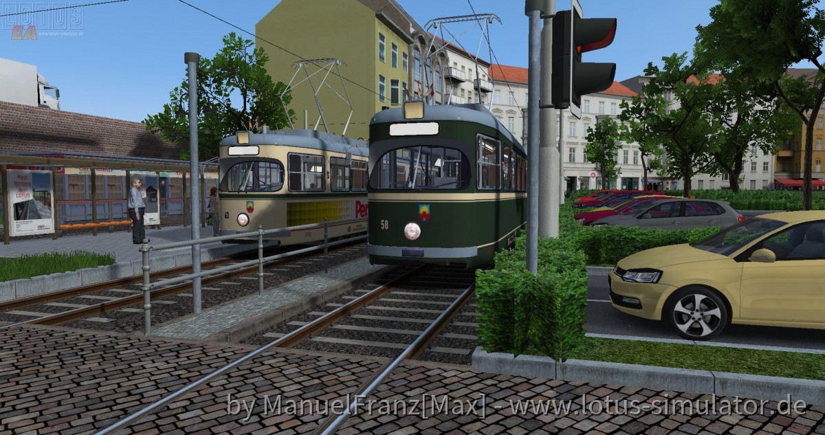 Der neue Bahnhof in Altstedt