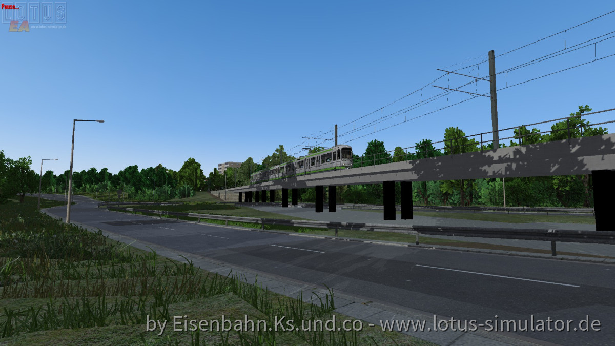 Noch ein paar Bilder der Stadtbahn aus Rheinhausen
