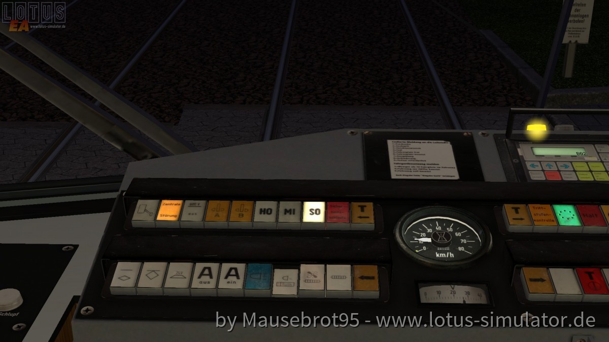 Fahrstrom-Automat kaputt gemacht...