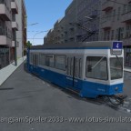 Tram 2000 auf Klein Neustadt mal am Fahren