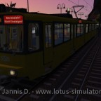 Mit dem B80D in den Sonnenuntergang