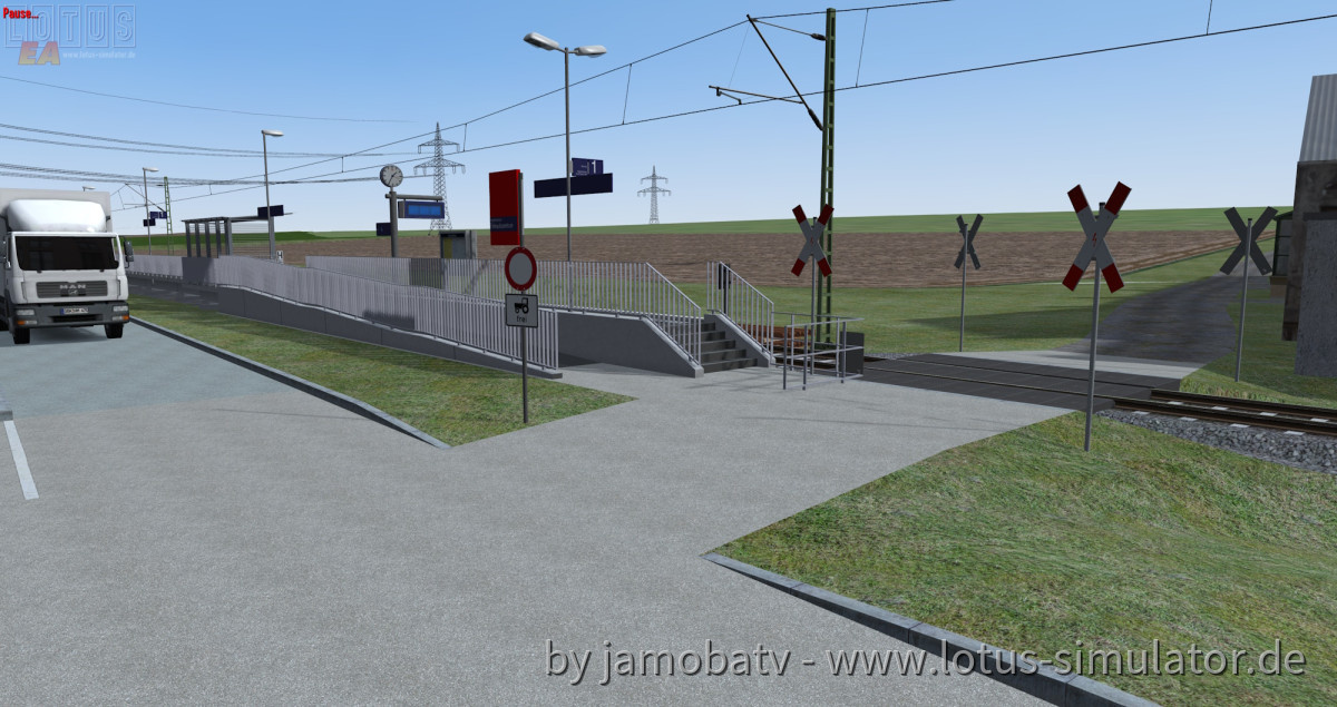 DB Haltepunkt Hegenbrücken Einkaufszentrum