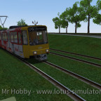 U6 Gerlingen bei der Abzweigung bei der U5