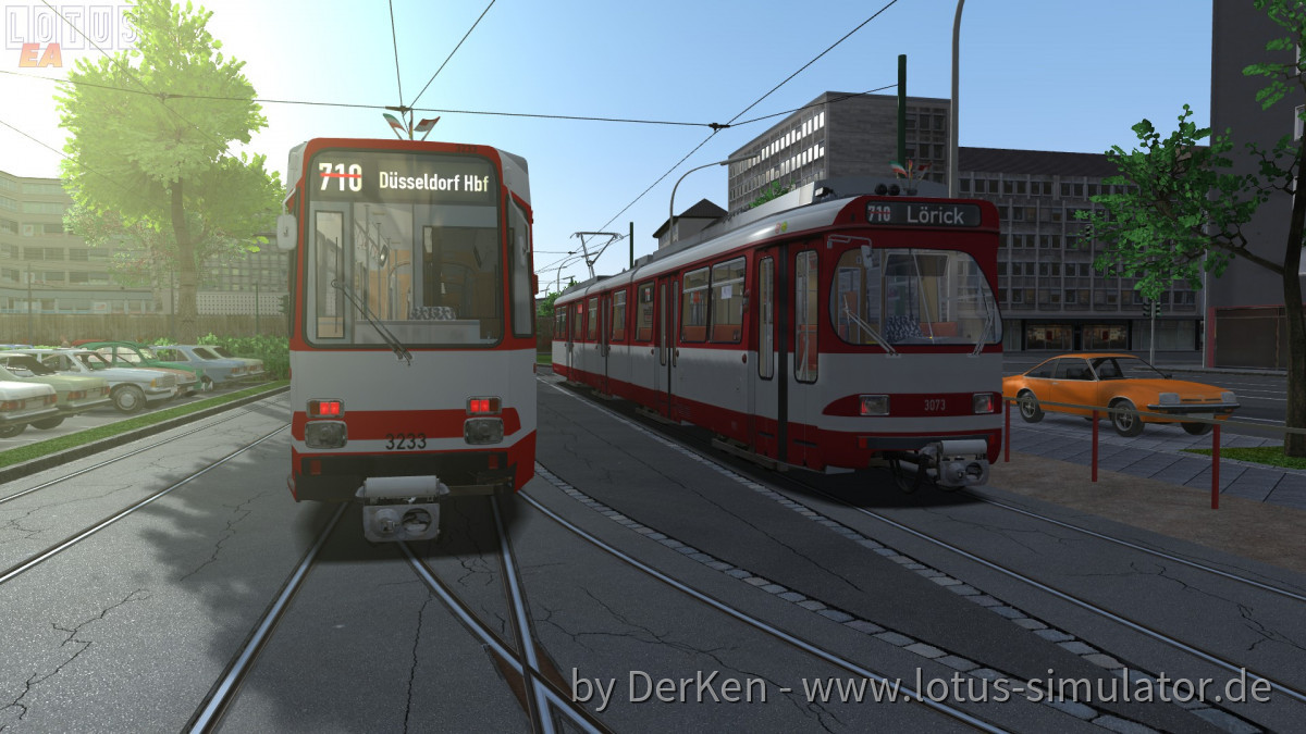 N8 & GT8S in der Düsseldorfer Mittagssonne