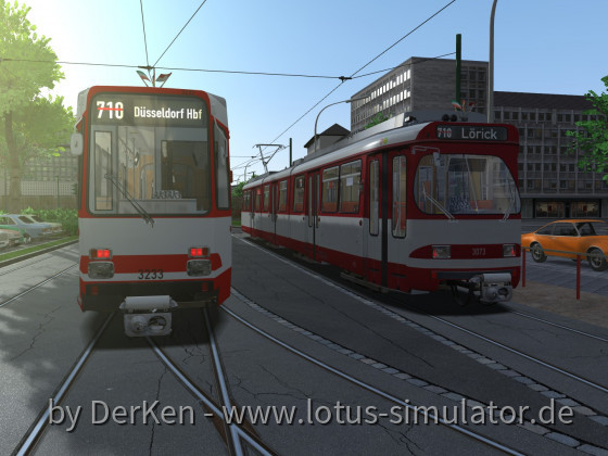 N8 & GT8S in der Düsseldorfer Mittagssonne