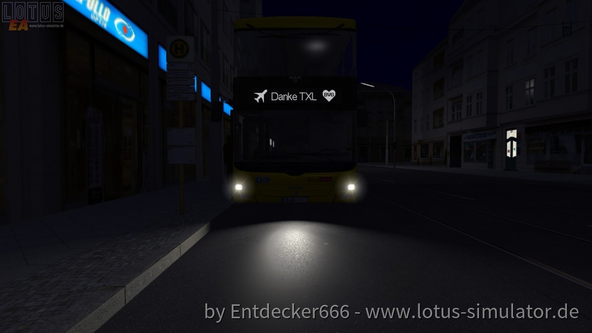 Berliner LED-Matrix im Einsatz