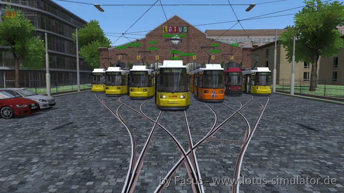 Diorama, am Betriebshof im Multiplayer