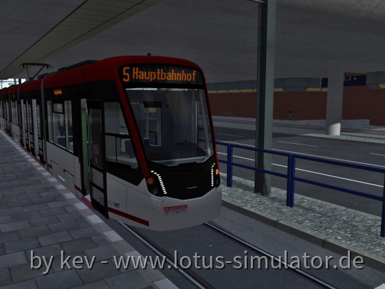 Tramlink in Bürgel