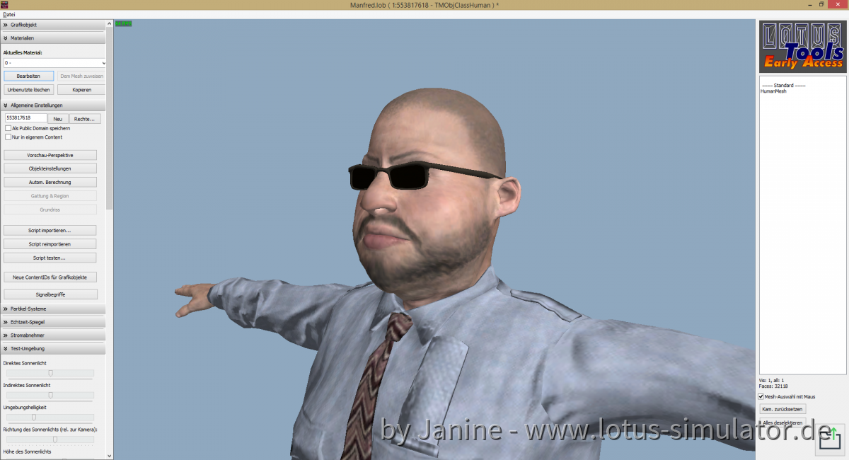 Im heißen Sommer braucht man eine kühle Sonnenbrille.