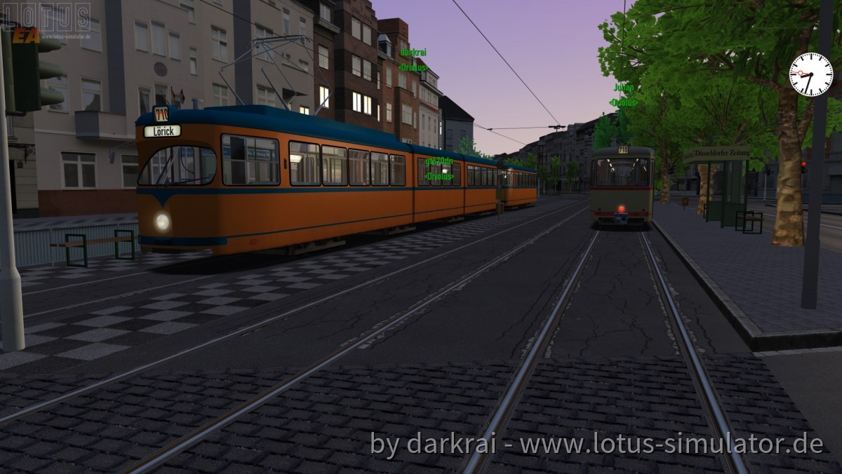 Morgendliches Treffen am Belsenplatz