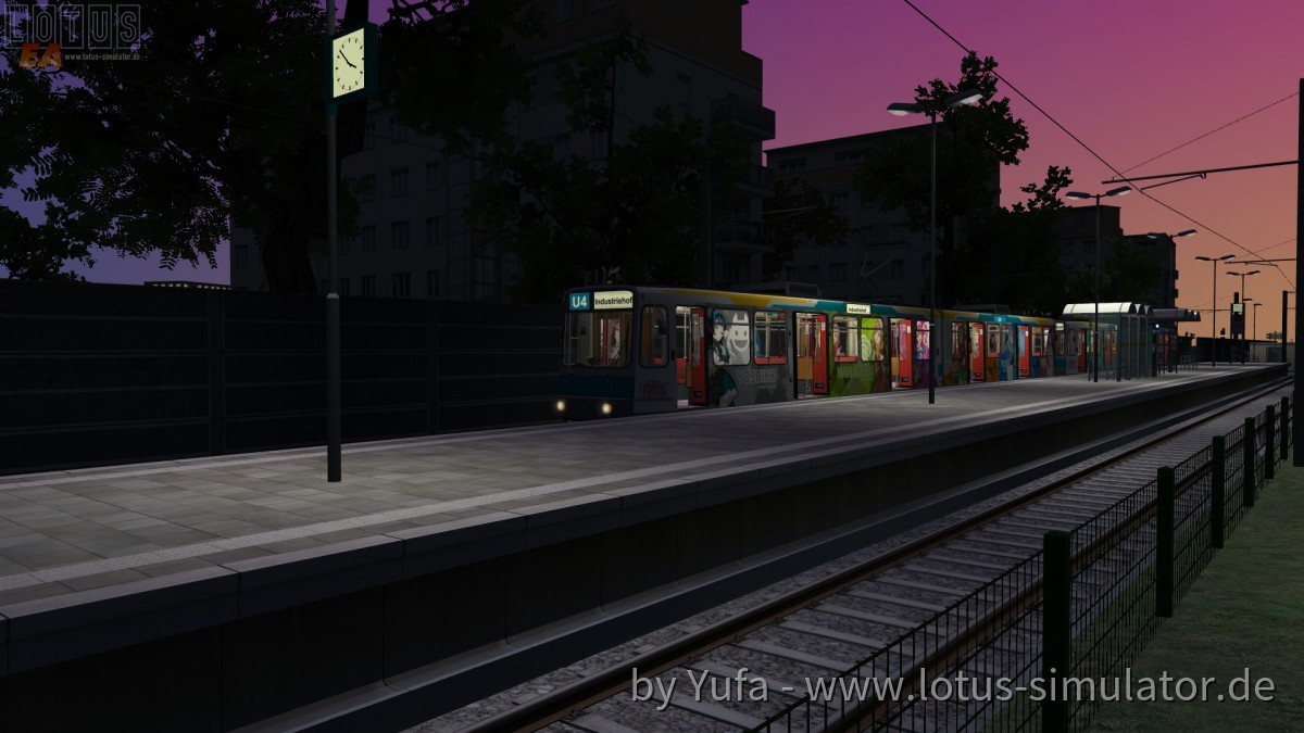 Frühdienst auf der Stadtbahn