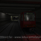 Mit dem B-Wagen 2035 das erste mal im Lotus Tunnel