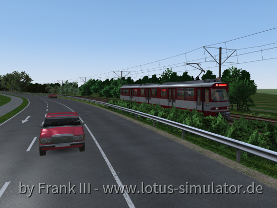 Tram gegen Auto