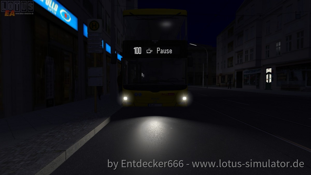 Berliner LED-Matrix im Einsatz