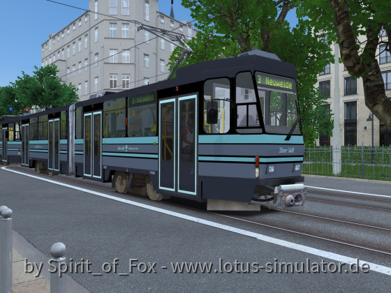 Firmenlackierung im neuen Glanz: Silver Wolf